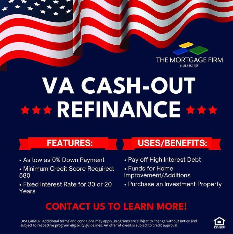 VA Cash Out Refinance