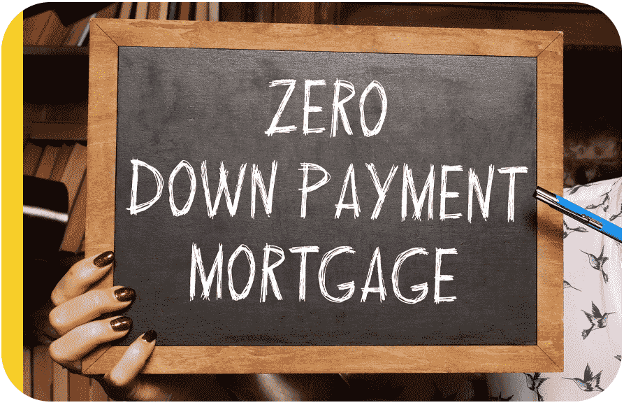 No Down Payment Programs Available for 100% Financing