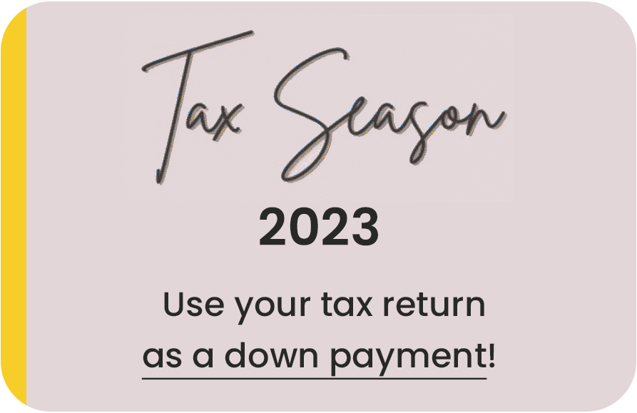 Can I use my tax return as down payment?